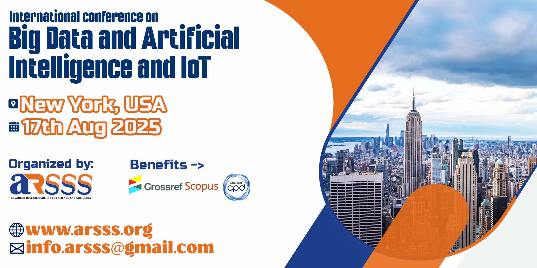 Big Data and Artificial Intelligence and IoT Conference in USA